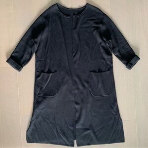 Joe Fresh Black Open Front Long Sleeve Cardigan